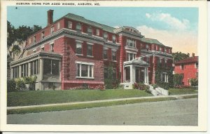 Auburn, Maine, Auburn Home For Aged Women