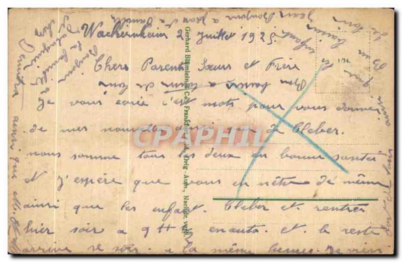 Postcard Old Ruiine Drachenfels