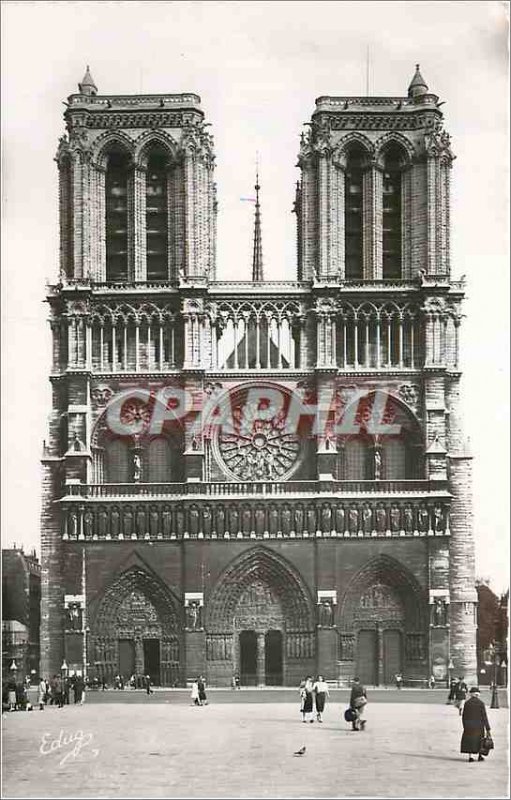 Modern Postcard Paris Notre Dame