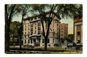 CT - Waterbury. Hotel Elton, Front View 