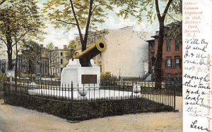 Cannon Captured in 1898, Military Park in Newark, New Jersey