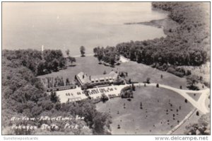 Indiana Pokagon State Park Air View Potawatomi Inn Real Photo