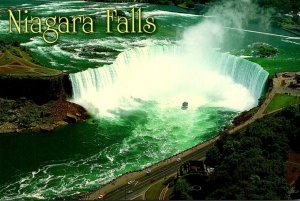 American Niagara Falls Aerial View Of Horseshoe Falls