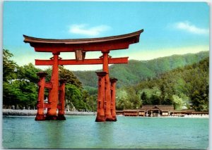 Big Torii at Miyajima, Japan M-37229