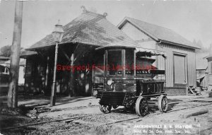 OR, Jacksonville, Oregon, Railroad Station, RPPC