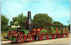 M-10136 America's First Regular Service Steam Locomotive