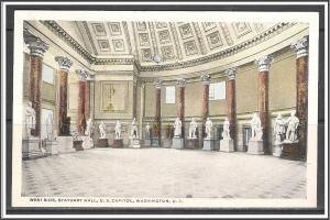 Washington DC West Side Statuary Hall US Capitol - [DC--095]