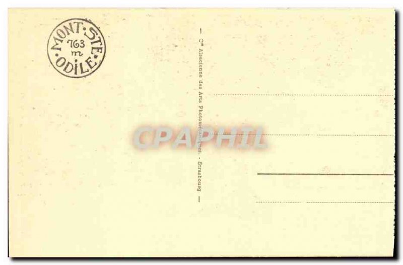 Old Postcard Mont Sainte Odile Entree