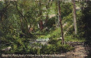 Head Of Whittier Brook Poet Whittiers Birthplace Haverhill Massachusetts