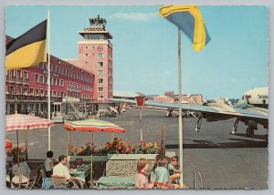 Aircraft~Munchen Flughafen Airport~Continental Postcard 