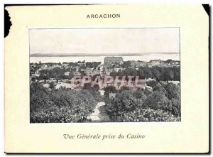 Old Postcard Arcachon View Geneale Jack Casino