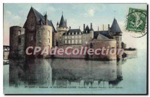 Postcard Old Ch?teau de Sully-sur-Loire Manor Feodal