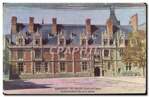Old Postcard Chateau De Blois