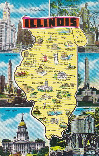 Map Of Illinois