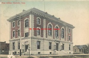 NE, Norfolk, Nebraska, Post Office Building, 1909 PM, AM Simon Pub No 12800