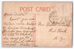 1910 First Methodist Church Exterior Jacksonville Florida FL Posted Postcard