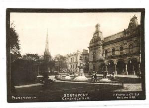 lancs, SOUTHPORT, Cambridge Hall (1898) Photographicum