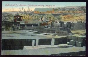 Old Bangor Quarry, Bangor, Pa. Postcard U160