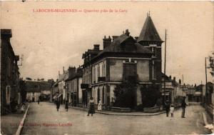 CPA LAROCHE-MIGENNES - Quartier pres de la Gare (358497)