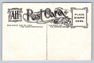 J90/ Ogdensburg Wisconsin Postcard c1910 Lytle & Keating Store Men 695