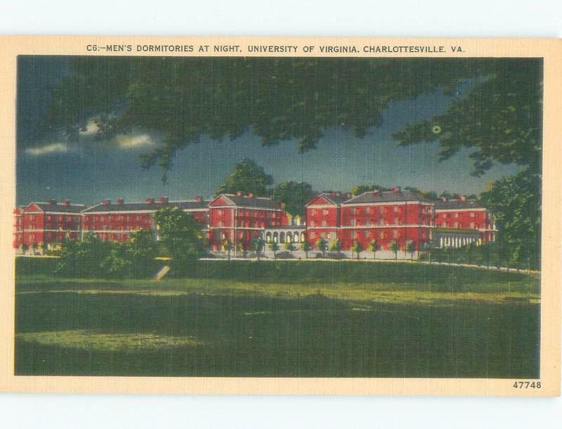 Unused Linen University Of Virginia - Charlottesville VA E0541