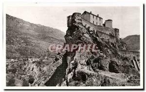 Old Postcard Corte (Corsica) The Citadel