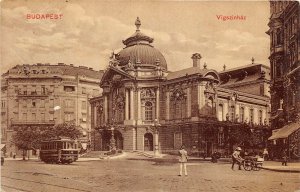 uk43078 vigszinhaz budapest hungary tram tramway
