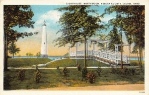 LPS33 CELINA Ohio Lighthouse Northwood Mercer County Postcard