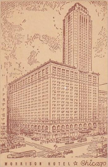 Illinois Chicago Morrison Hotel 1944