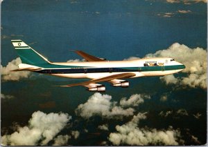 Boeing 747 EL AL Israel Airlines Aircraft Vintage Postcard BS21