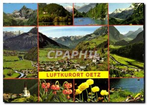 Postcard Modern Luftkurori Otzlai Oetz Tirol