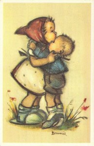 Mainzer, Little Folks, Bonnie #583 Children, Publ in Belgium, Old Postcard