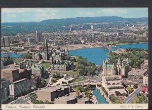 Canada Postcard - Aerial View of Ottawa, Ontario. Posted 1984 -    RR3909