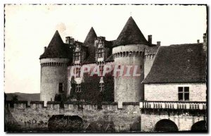 Old Postcard Chateau De Fenelon Satignac Francois de la Motte Fenelon Archbis...