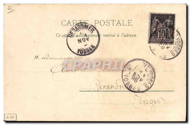 Old Postcard Militaria Hunters walk