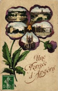 CPA Une Pensée d'ANGERS (189814)