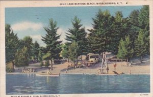 New York Warrenburg Echo Lake Bathing Beach