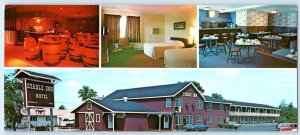 BREWER, Maine ME ~ Roadside STABLE INN Motel  3½x8¼ Postcard c1970s