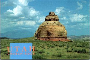 Postcard UT Monticello - Church Rock