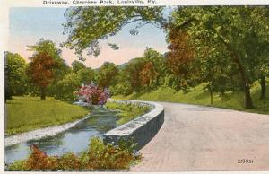 KY - Louisville, Driveway, Cherokee Park
