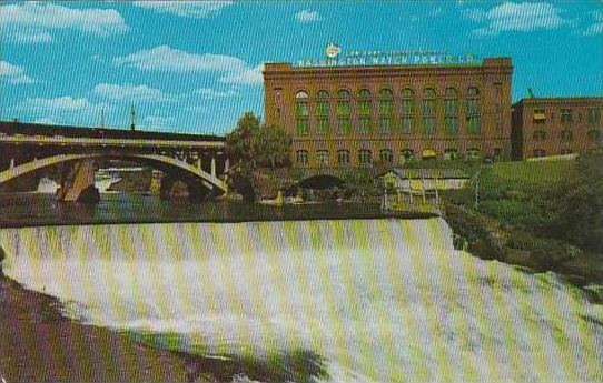 Washington Spokane Lower Falls Spokane River