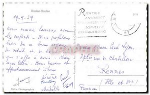 Old Postcard Baden Baden