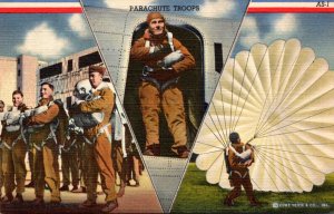 Military Parachute Troops Curteich