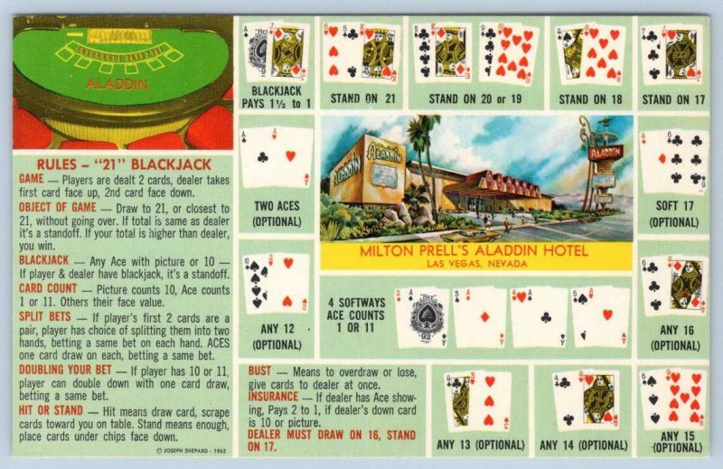 Las Vegas Playing Cards, Green Retro