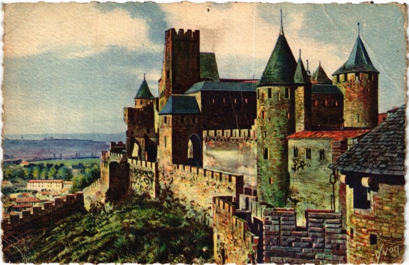 CPA Carcassonne Le Chateau Comtal FRANCE (1012884)