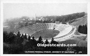 California Memorial Stadium, University of California California, CA, USA Sta...