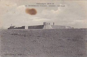 Tunisia Dehibat Fort Duciel Campagne 1915-17