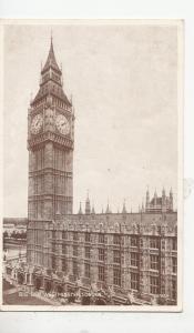 BF19177 big ben westminister london united kingdom  front/back image