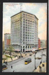 Majestic Building Detroit MI Used c1908