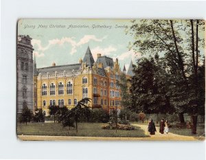 Postcard Young Mens Christian Association Gothenburg Sweden